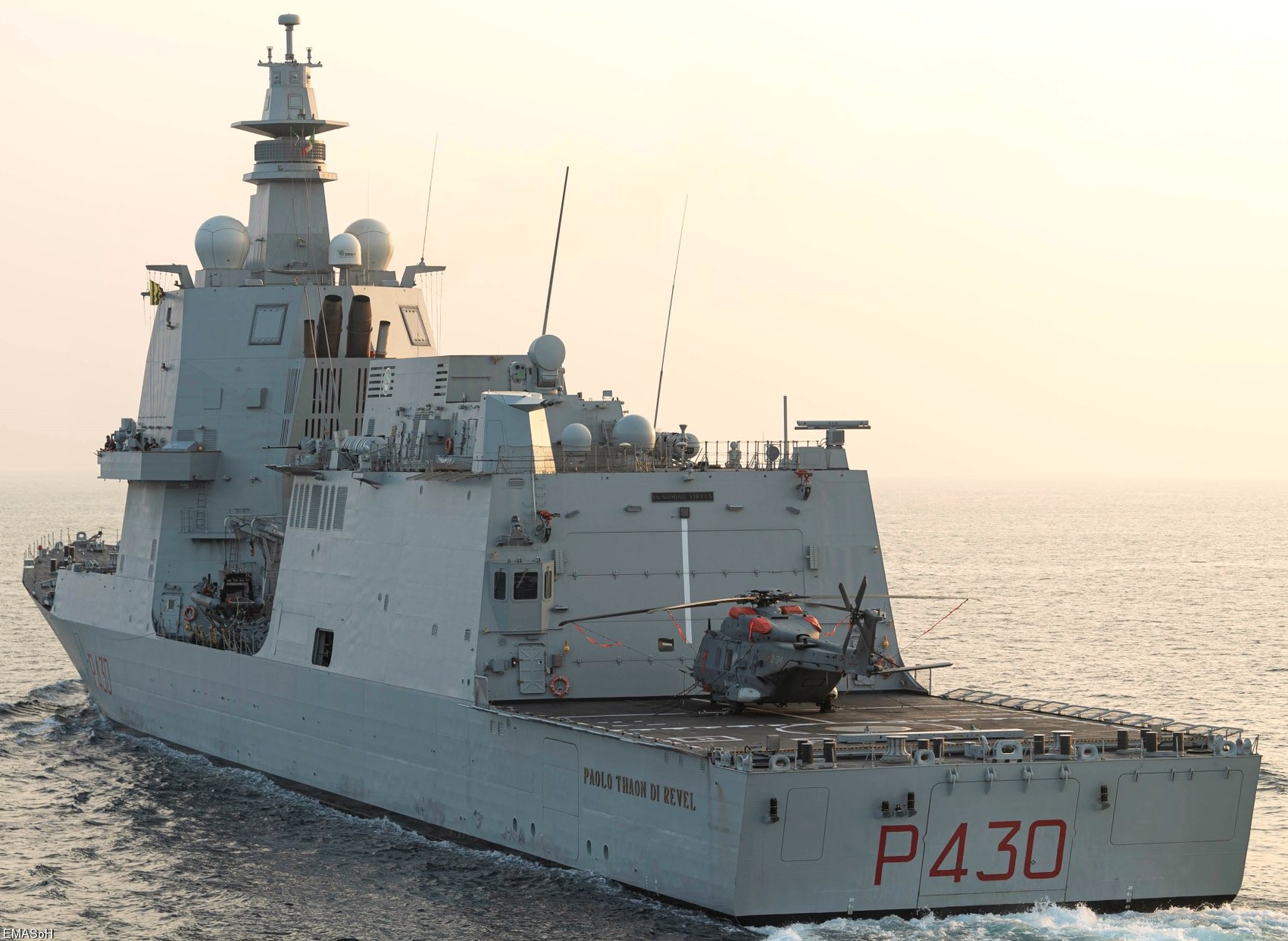 p-430 paolo thaon di revel its nave offshore patrol vessel opv ppa italian navy marina militare emasoh 44