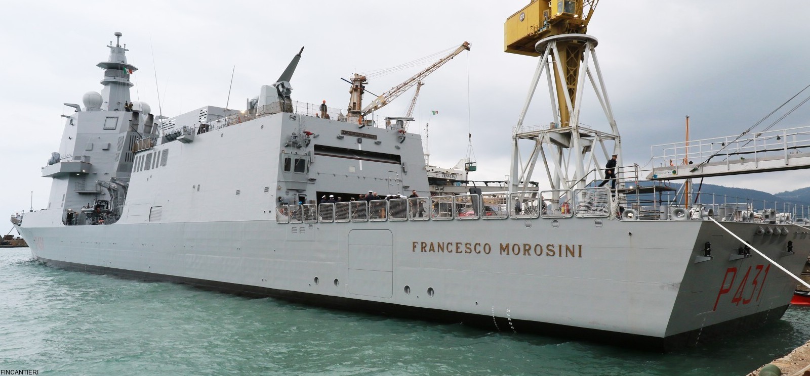 p-431 francesco morosini its nave thaon di revel class offshore patrol vessel opv ppa italian navy marina militare fincantieri 04x