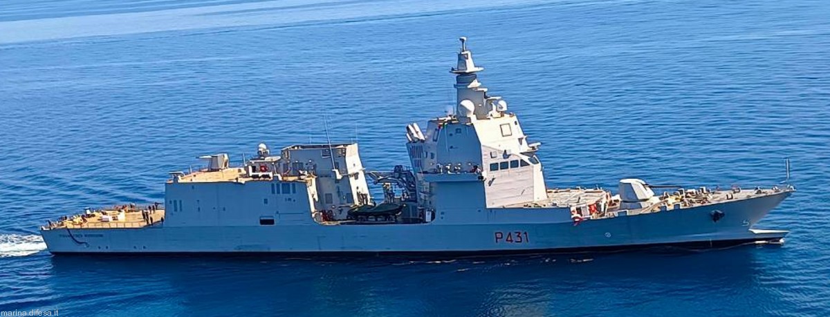 p-431 francesco morosini its nave thaon di revel class offshore patrol vessel opv ppa italian navy marina militare 08