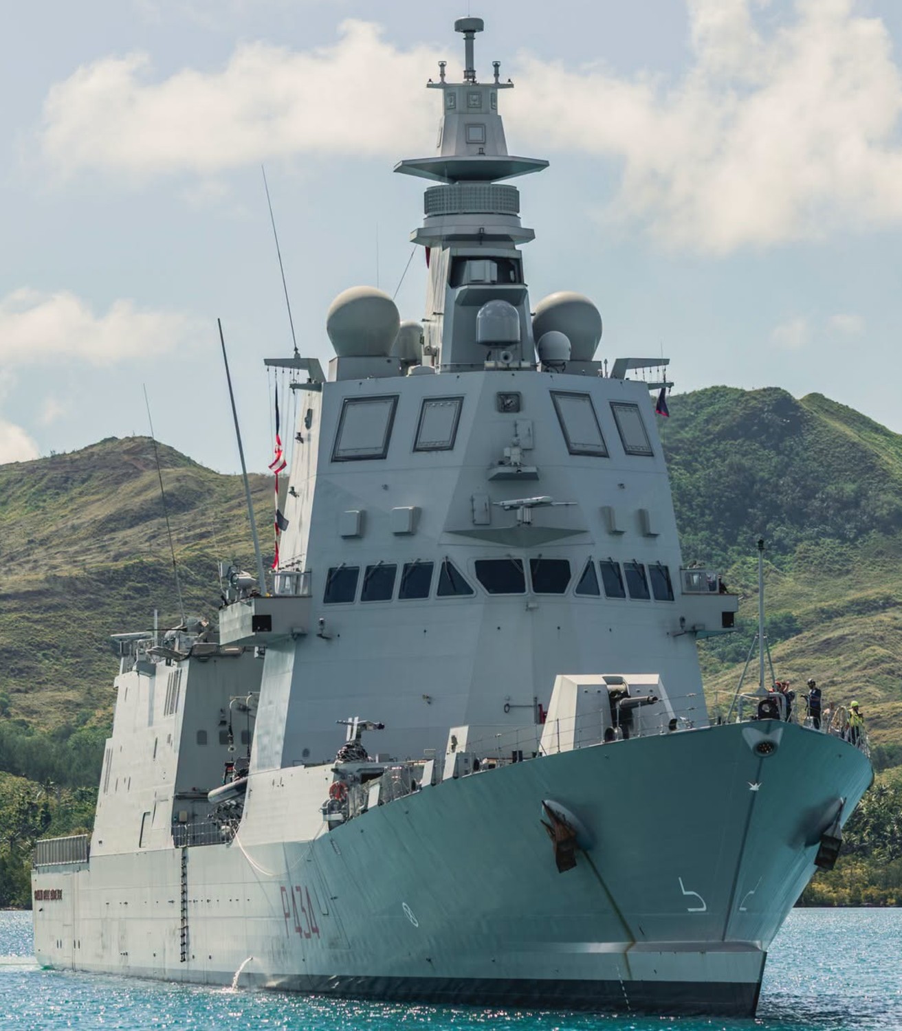 p-434 giovanni delle bande nere thaon di revel class offshore patrol vessel its nave ppa italian navy apra guam 14