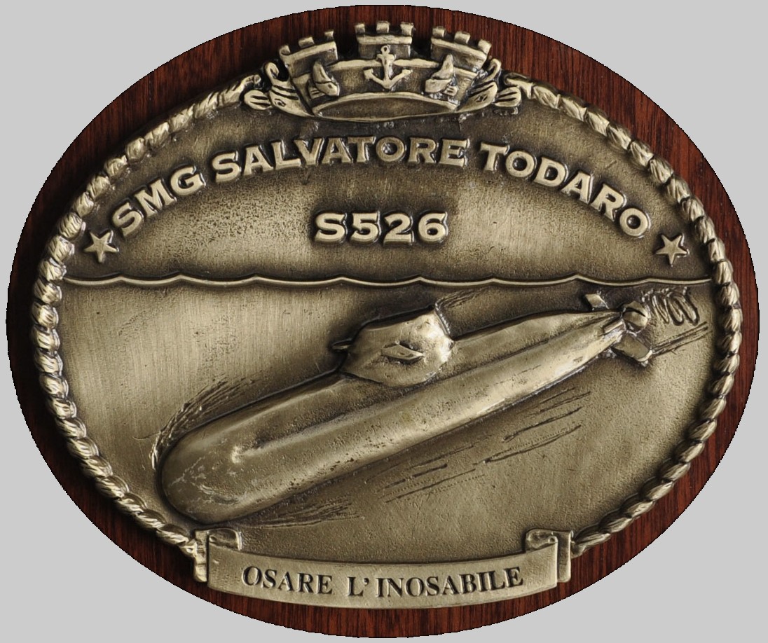 its salvatore todaro s-526 insignia crest patch badge type 212a class submarine italian navy marina militare 02x