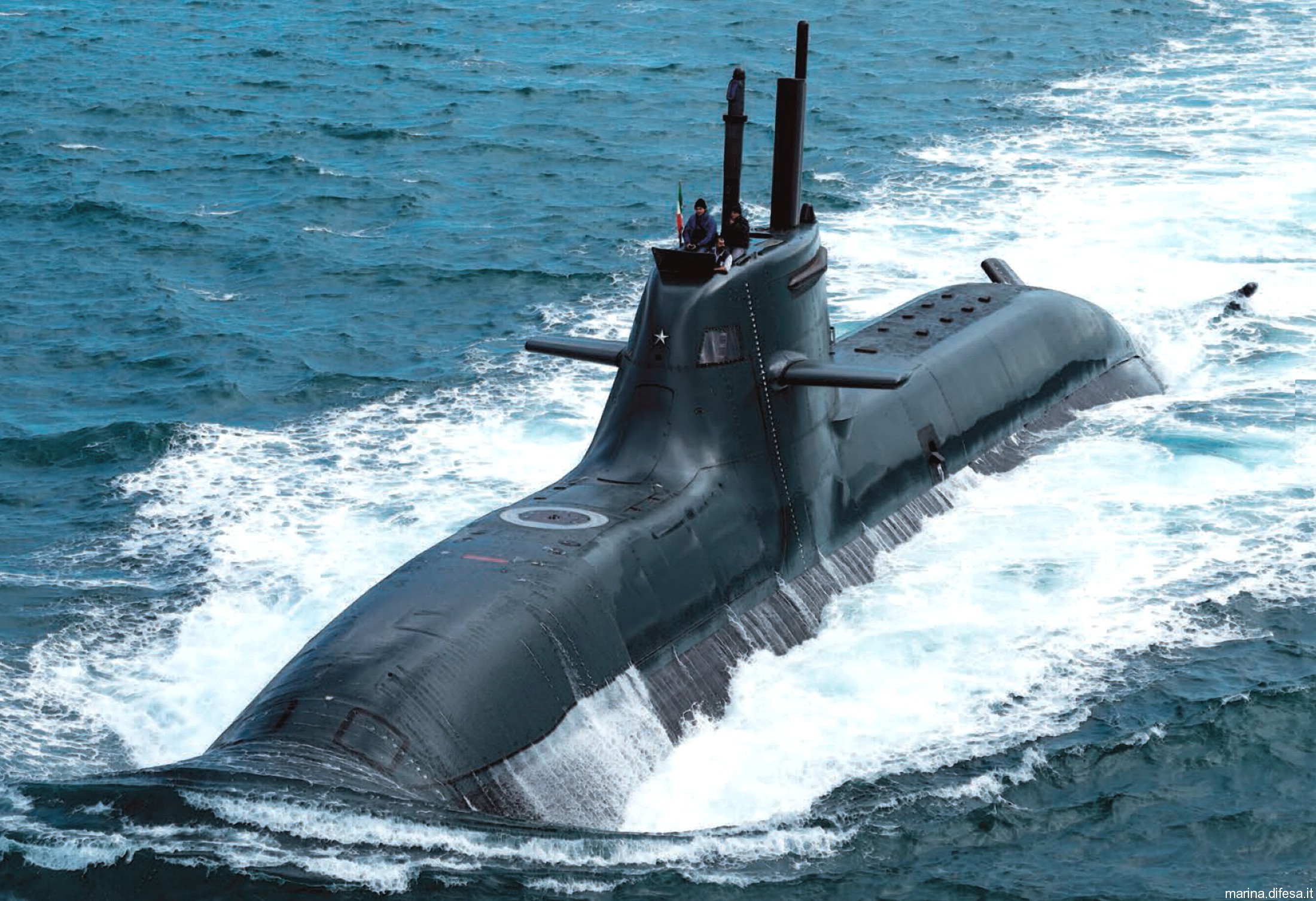 its pietro venuti s-528 smg todaro type 212a class submarine italian navy marina militare 20