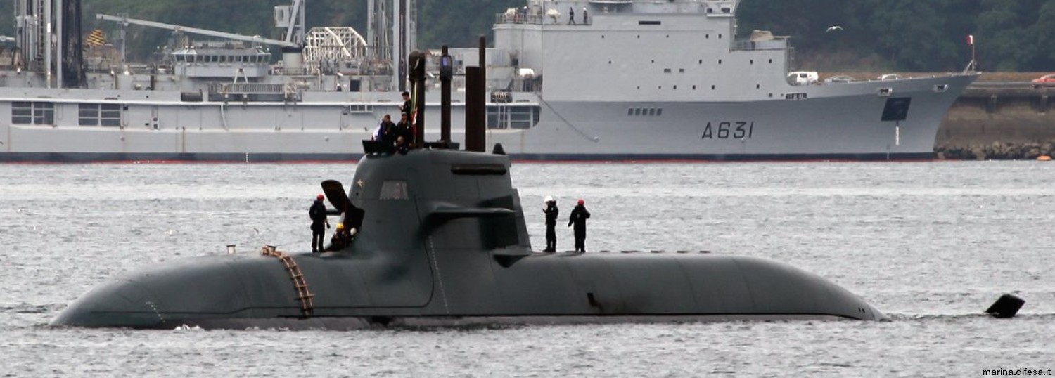 romeo romei s-529 todaro type 212a class submarine smg its italian navy marina militare 14