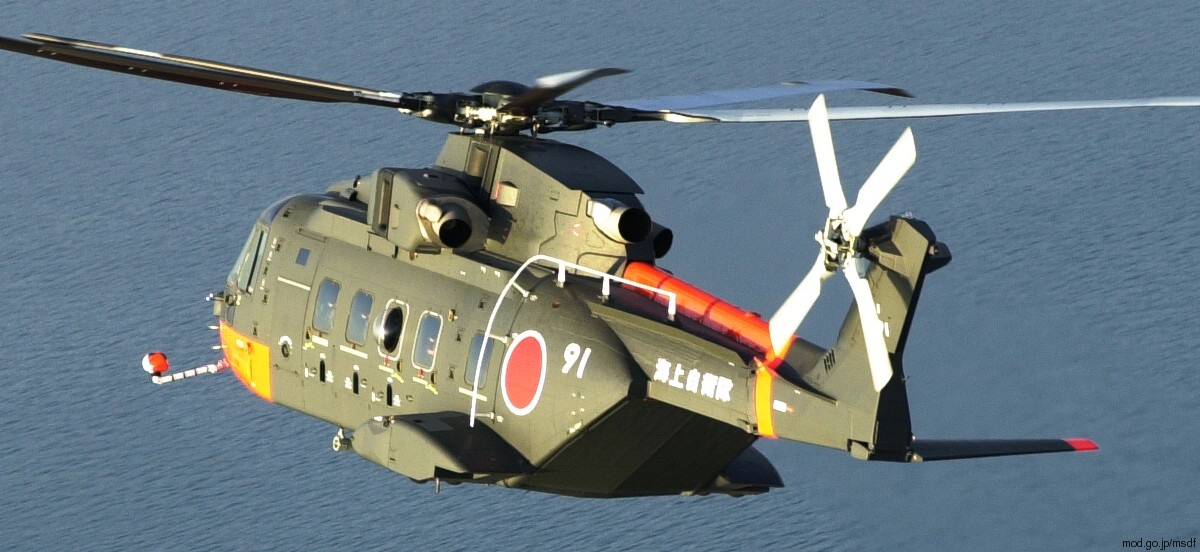 kawasaki ch-101 helicopter japan maritime self defense force jmsdf aw101 merlin icebreaker shirase 8191 05