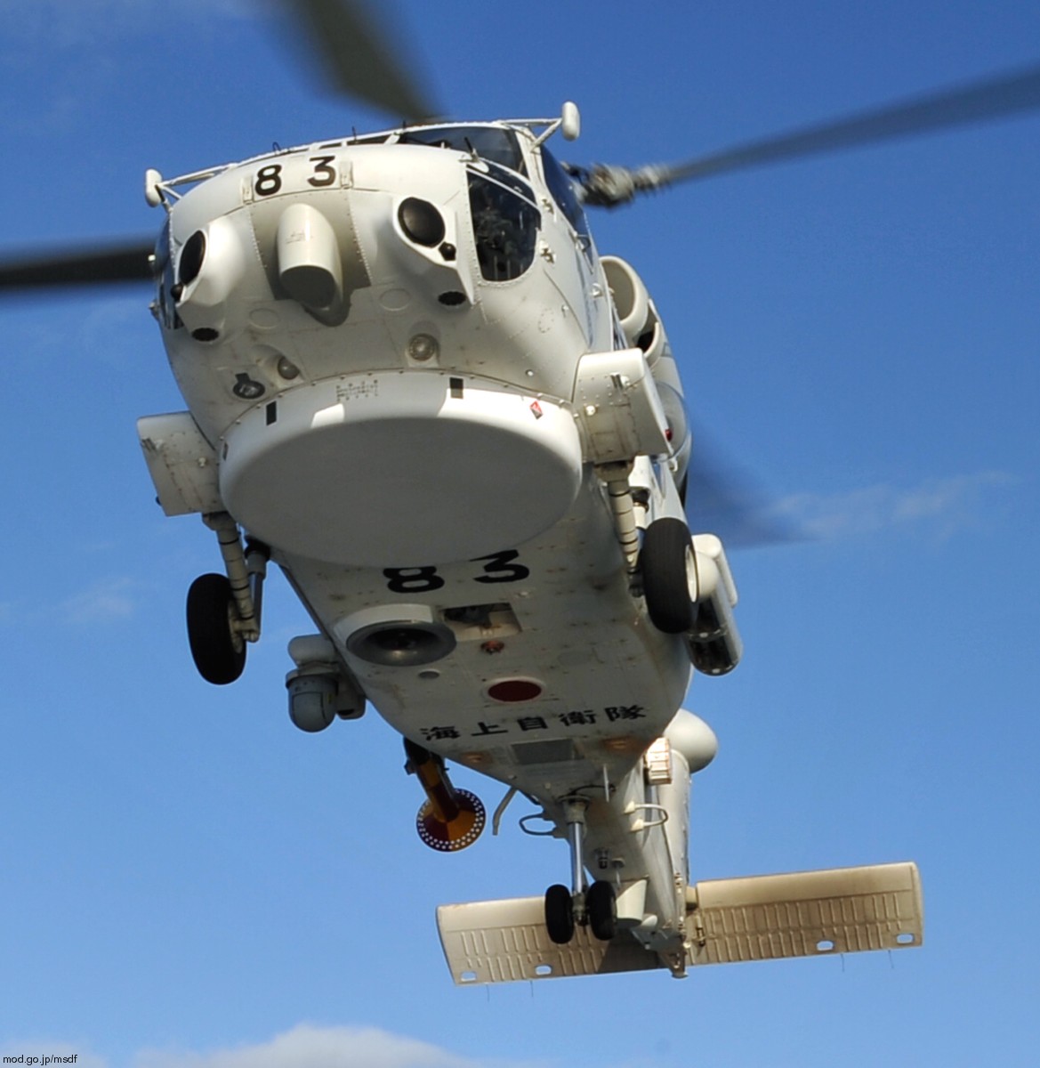 mitsubishi sh-60j naval helicopter anti submarine japan maritime self defense force seahawk jmsdf 8283 02