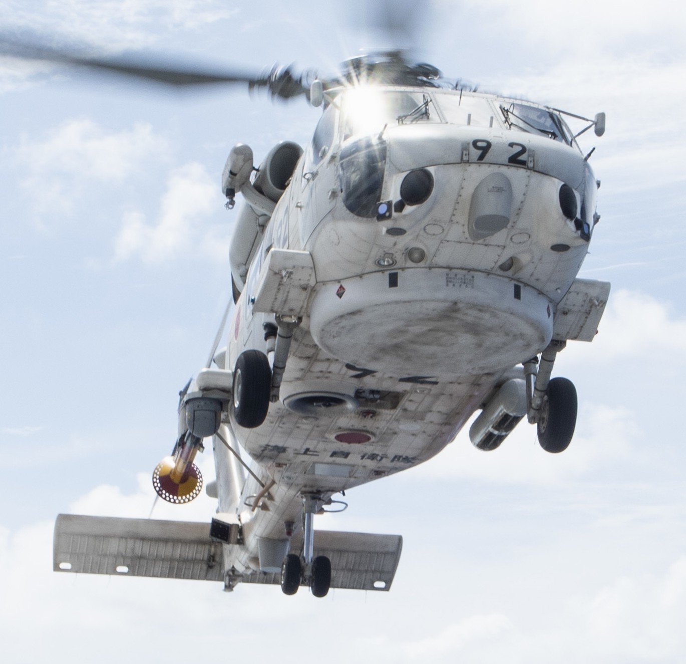 mitsubishi sh-60j naval helicopter anti submarine japan maritime self defense force seahawk jmsdf 8292 03