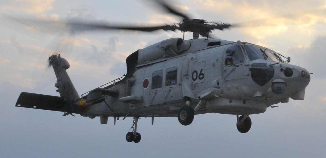 mitsubishi sh-60k helicopter anti submarine japan maritime self defense force jmsdf navy seahawk 8406 02