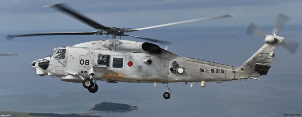 mitsubishi sh-60k helicopter anti submarine japan maritime self defense force jmsdf navy seahawk 8408 02