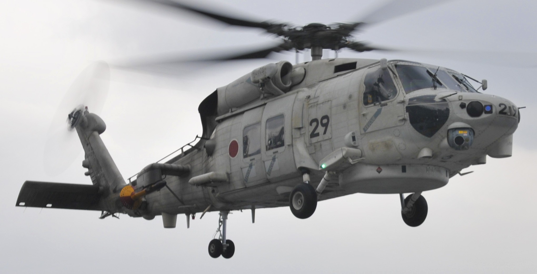 mitsubishi sh-60k helicopter anti submarine japan maritime self defense force jmsdf navy seahawk 8429 02