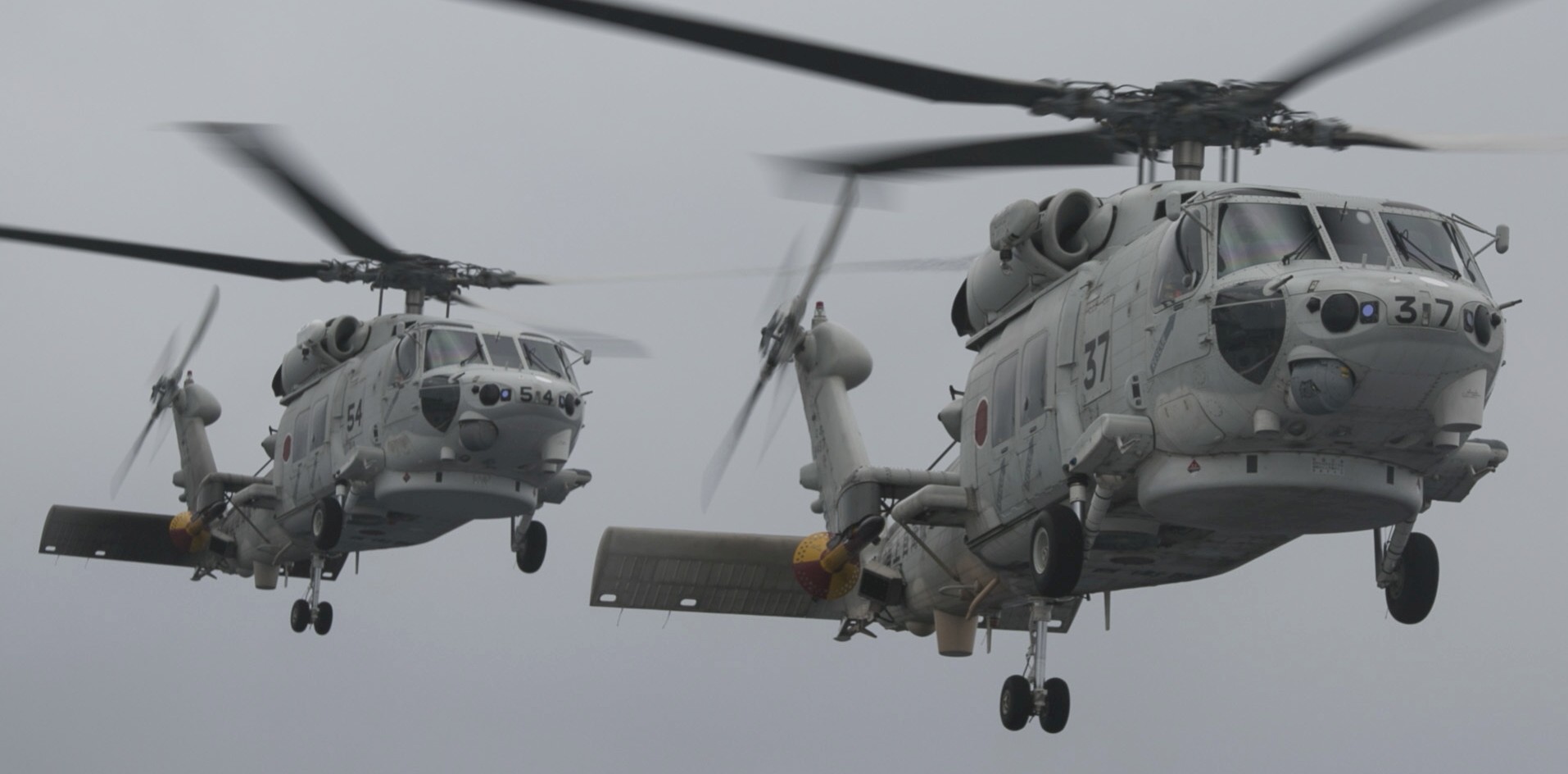 mitsubishi sh-60k helicopter anti submarine japan maritime self defense force jmsdf navy seahawk 8437 02