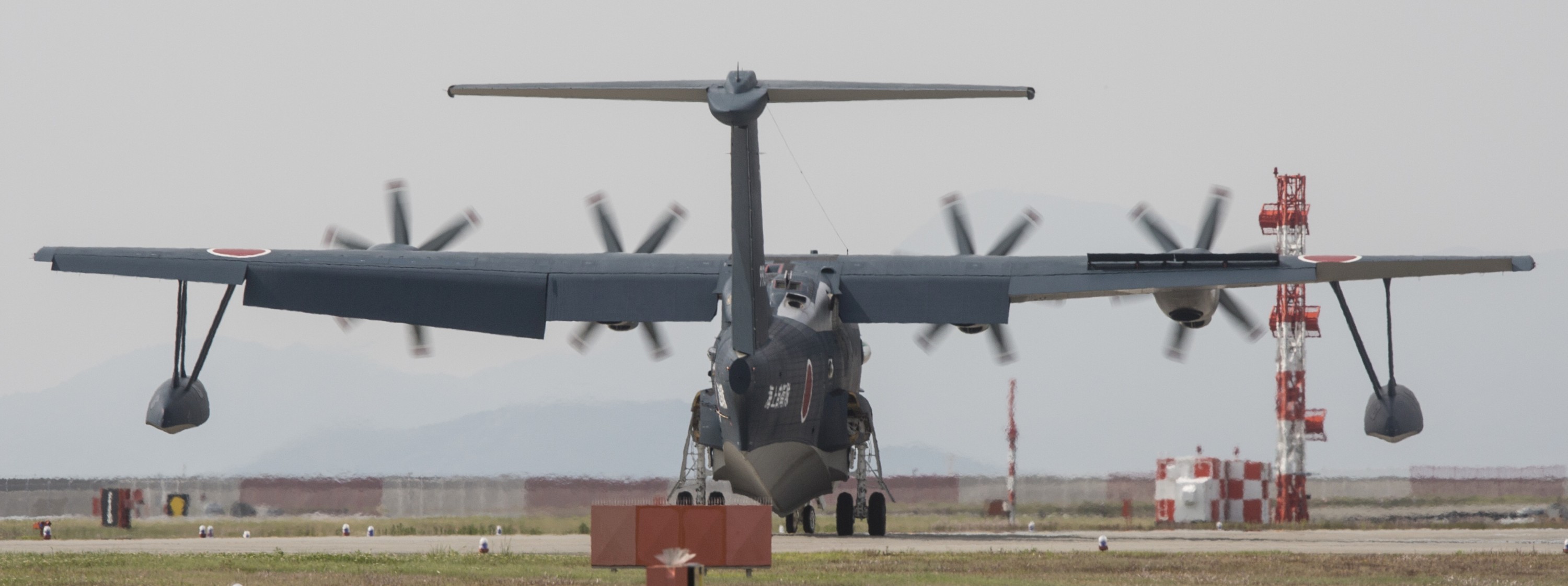 shin maywa us-2 flying boat japan maritime self defense force jmsdf sar 71 squadron atsugi 9906 02