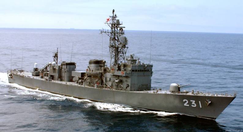 de 231 jds oyodo abukuma class destroyer escort japan maritime self defense force