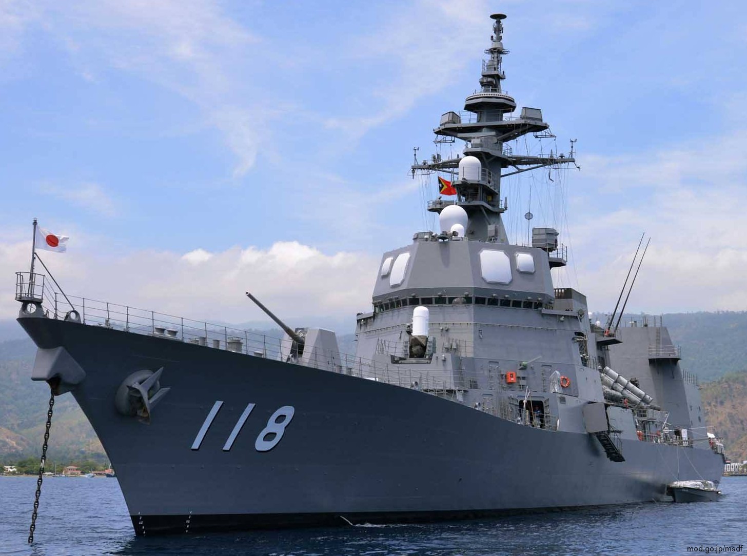 dd-118 js fuyuzuki akizuki class destroyer japan maritime self defense force jmsdf 17