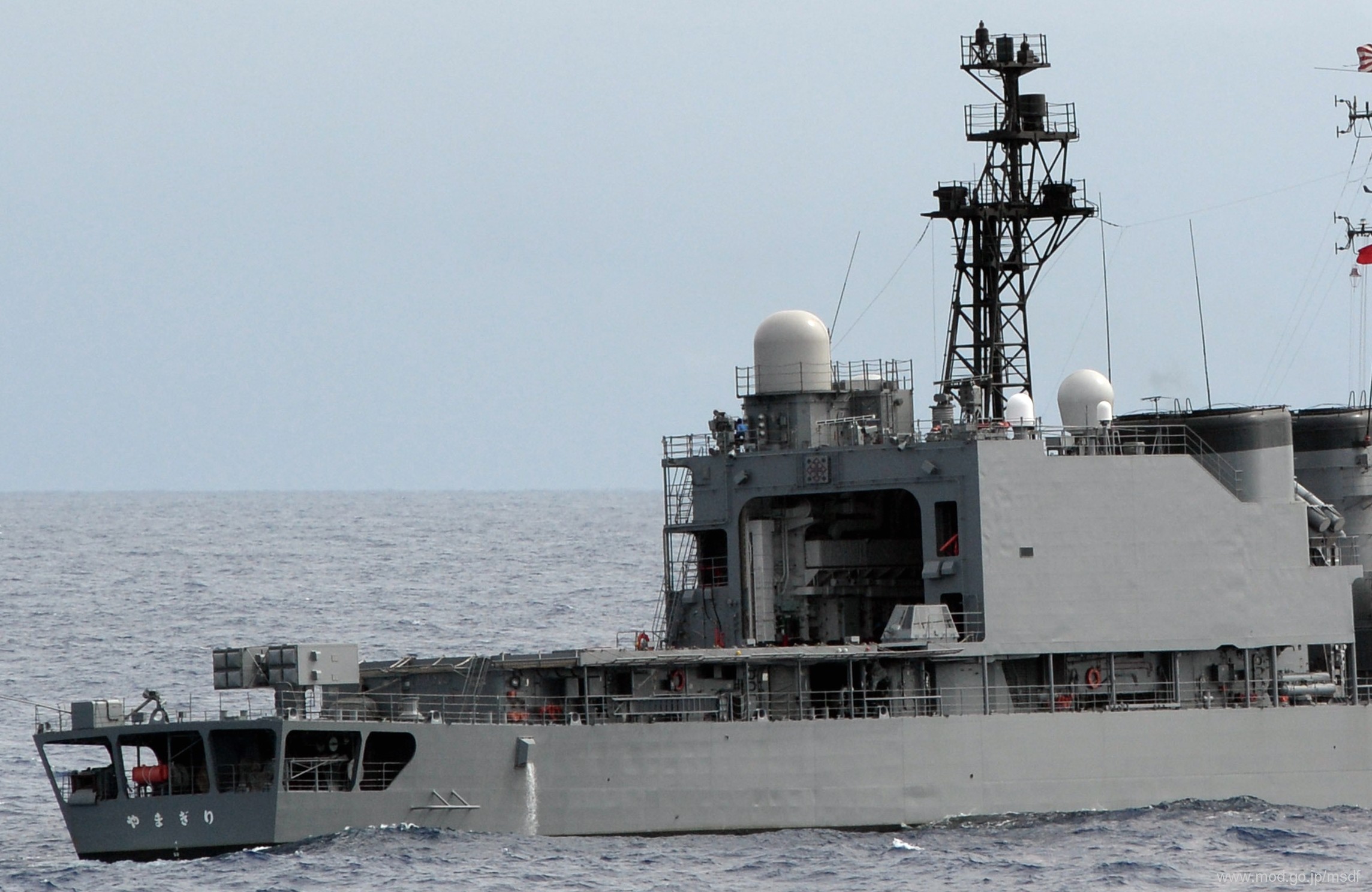 asagiri class destroyer japan maritime self defense force jmsdf flight deck hangar sea sparrow launcher 05