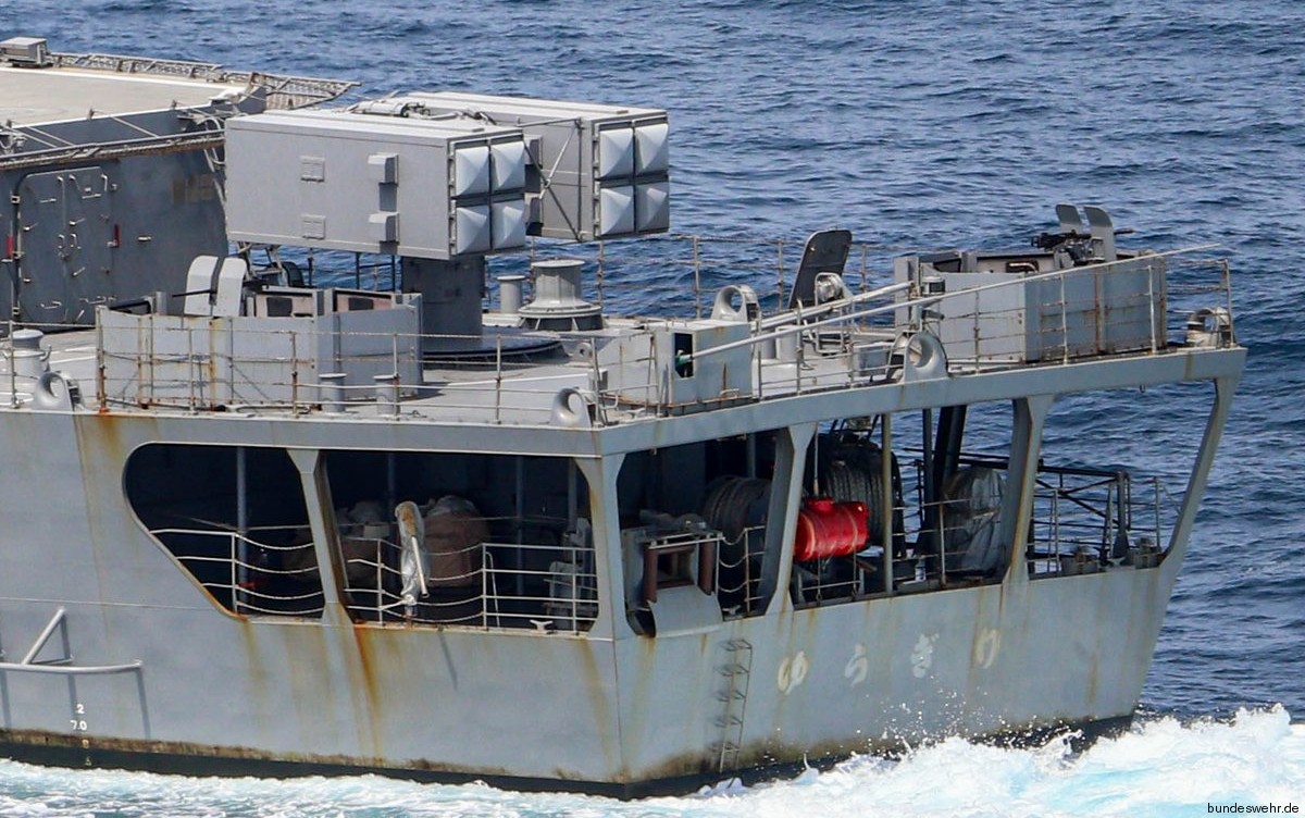 dd-153 js yugiri asagiri class destroyer japan maritime self defense force jmsdf rim-7 sea sparrow sam missile 16a