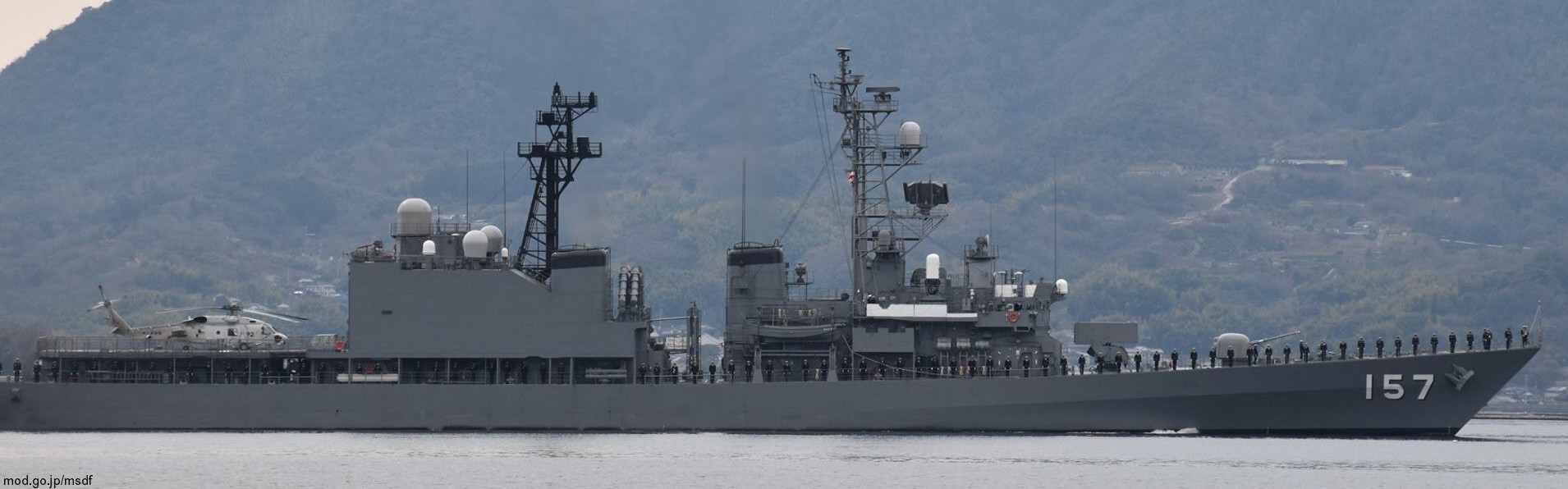 dd-157 js sawagiri asagiri class destroyer japan maritime self defense force jmsdf 16
