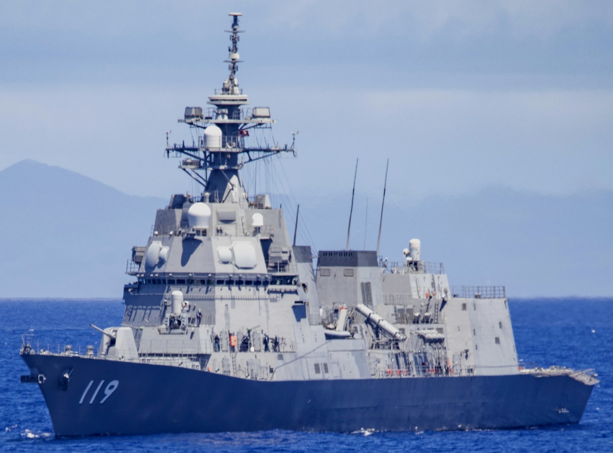 dd-119 js asahi class destroyer japan maritime self defense force jmsdf 16