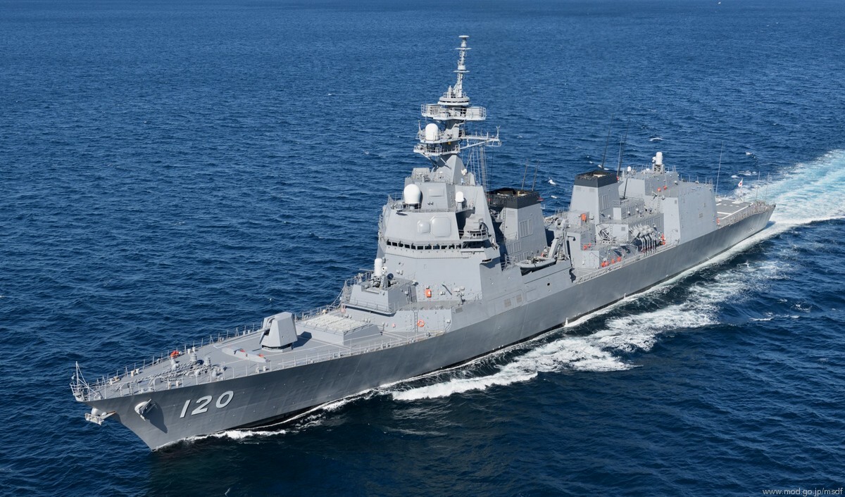 asahi class destroyer japan maritime self defense force jmsdf dd-119 120 shiranui rim-162 essm 02cx