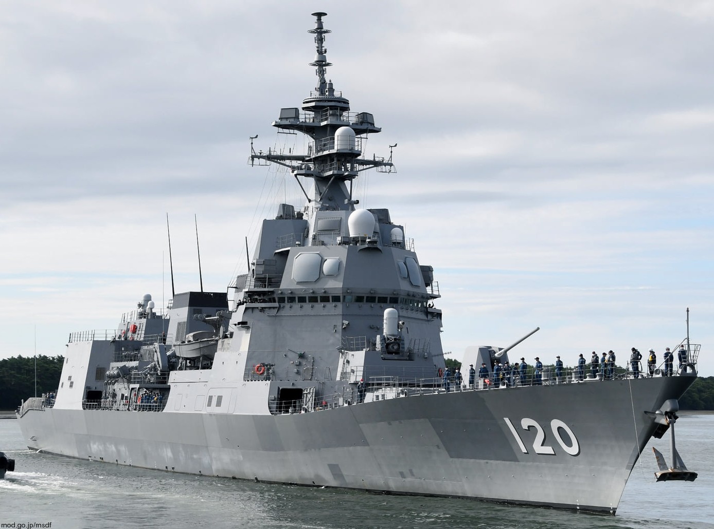 dd-120 js shiranui asahi class destroyer japan maritime self defense force jmsdf 17
