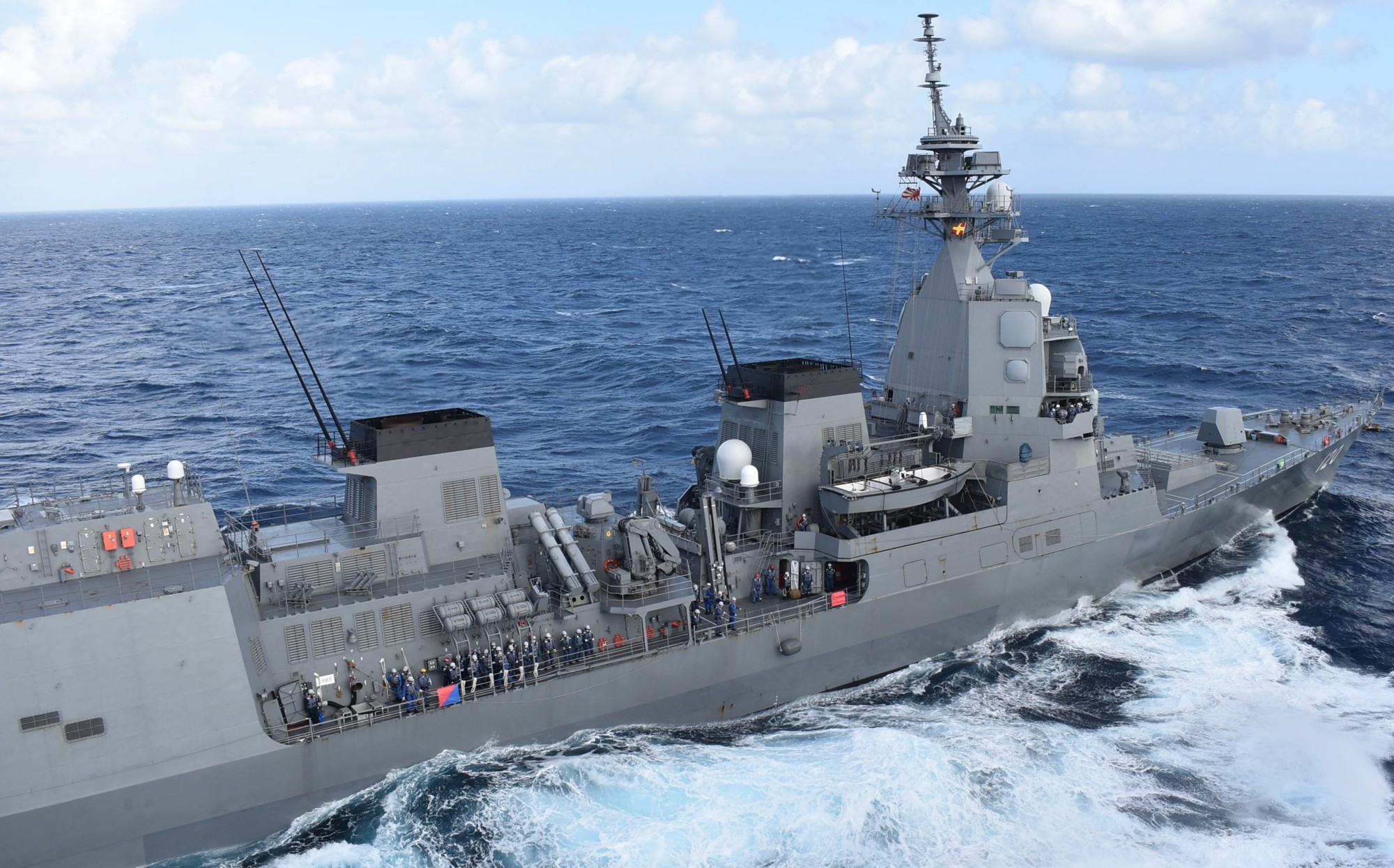 dd-120 js shiranui asahi class destroyer japan maritime self defense force jmsdf 22