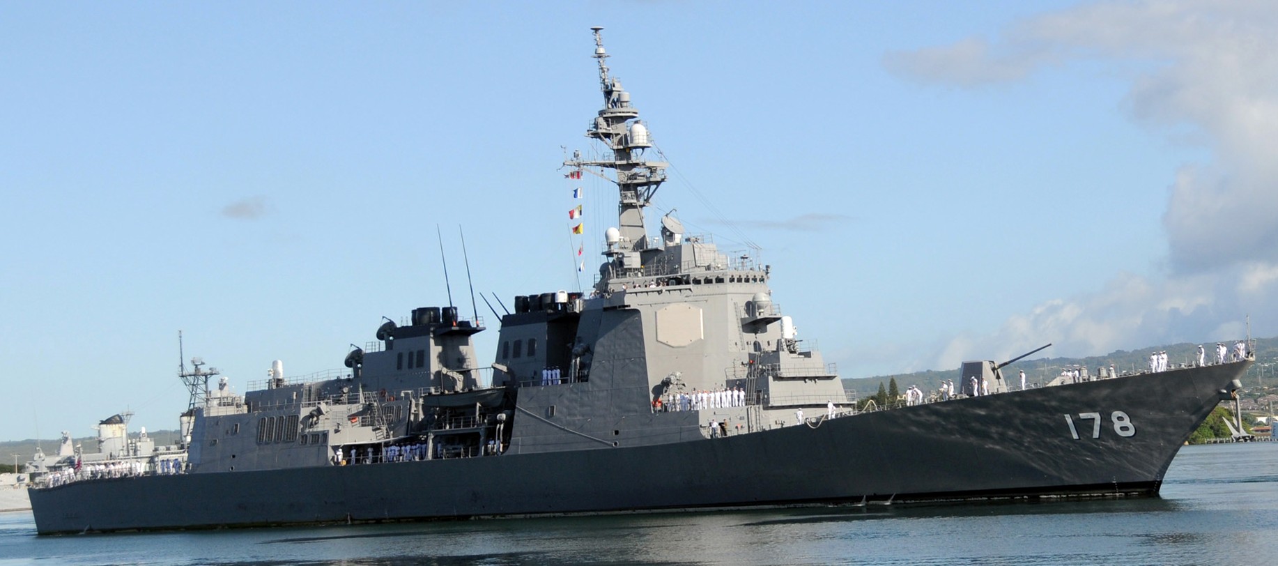 atago class guided missile destroyer ddg-178 ashigara japan maritime self defense force jmsdf