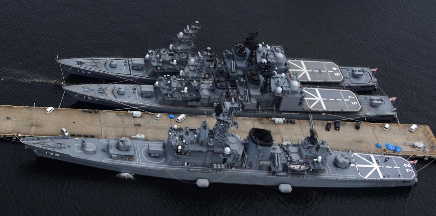 dd-154 js amagiri asagiri class destroyer japan maritime self defense force jmsdf 18x