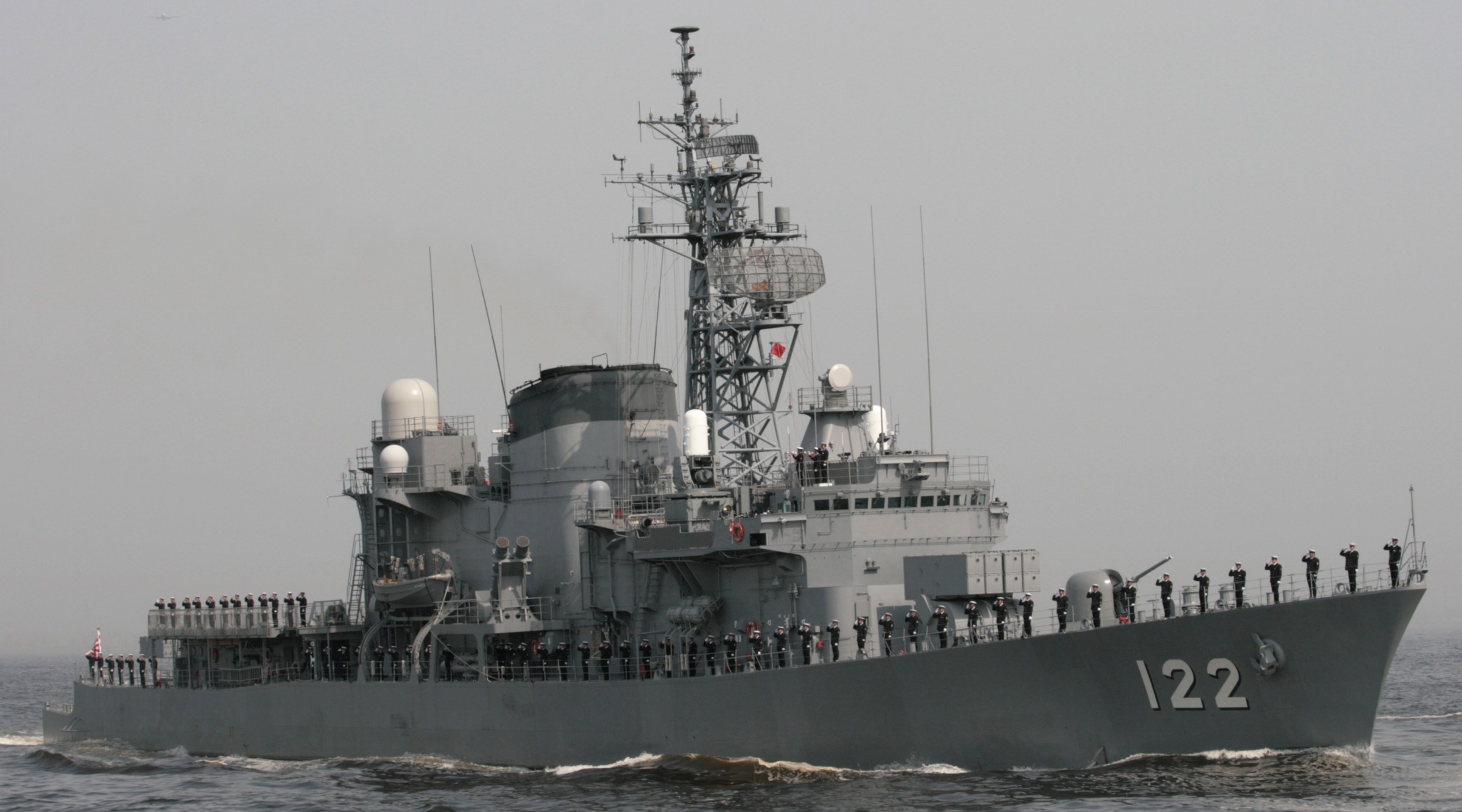 hatsuyuki class destroyer japan maritime self defense force dd-122 jds