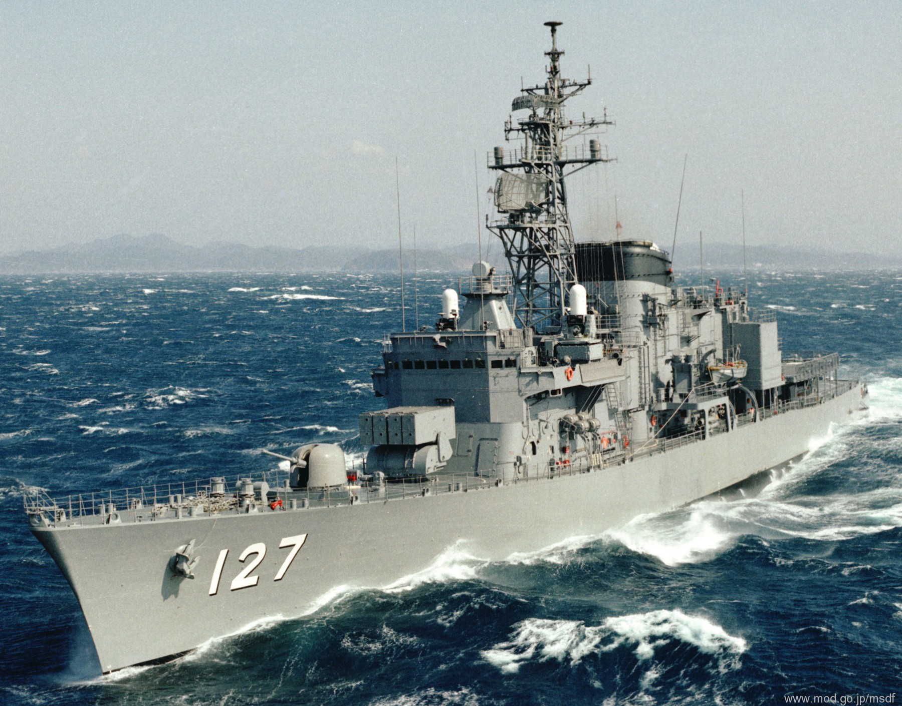 hatsuyuki class destroyer japan maritime self defense force dd-127 jds isoyuki