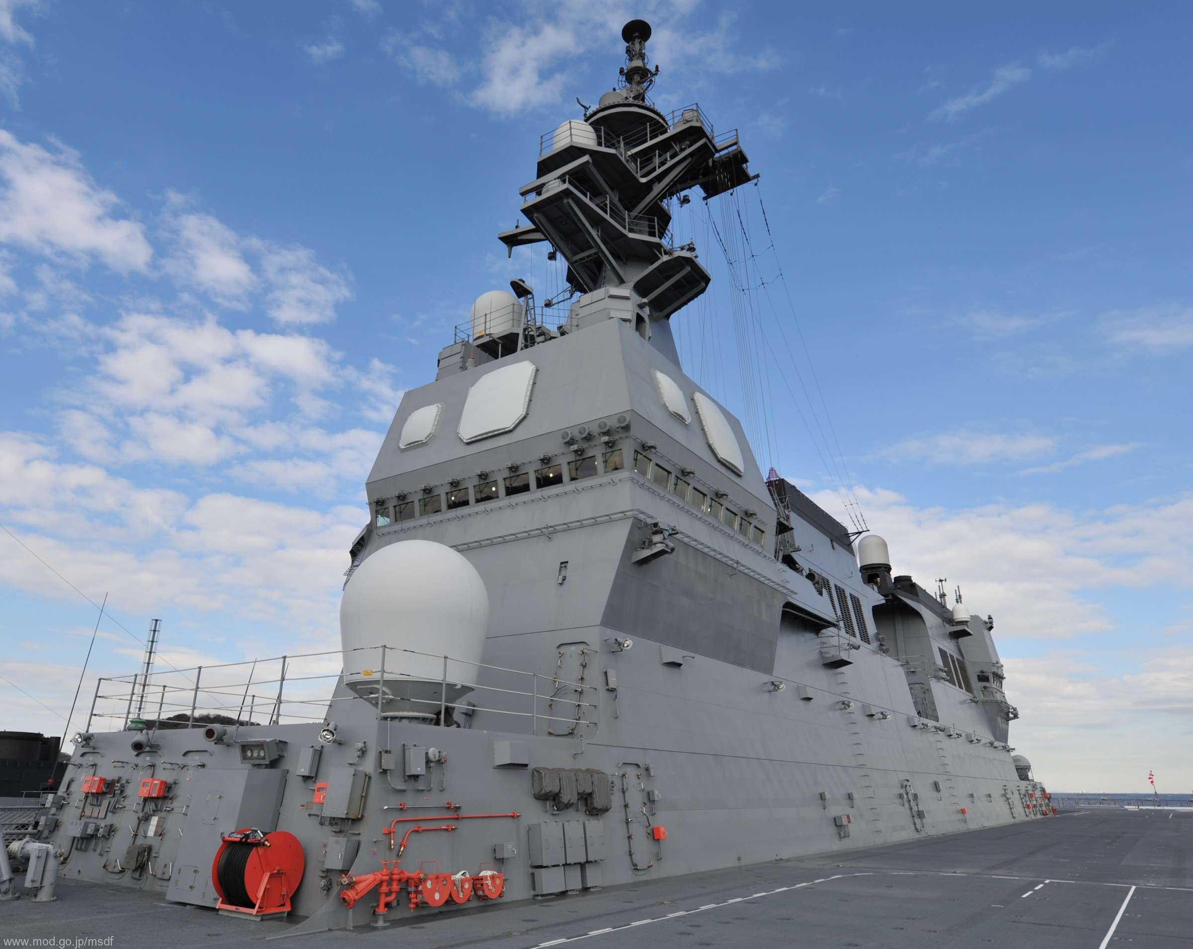ddh-181 js hyuga helicopter destroyer japan maritime self defense force jmsdf 16 fcs-3 radar