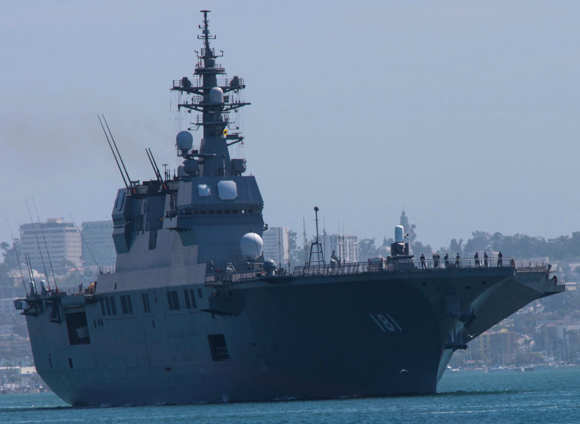 ddh-181 js hyuga helicopter destroyer japan maritime self defense force jmsdf 60