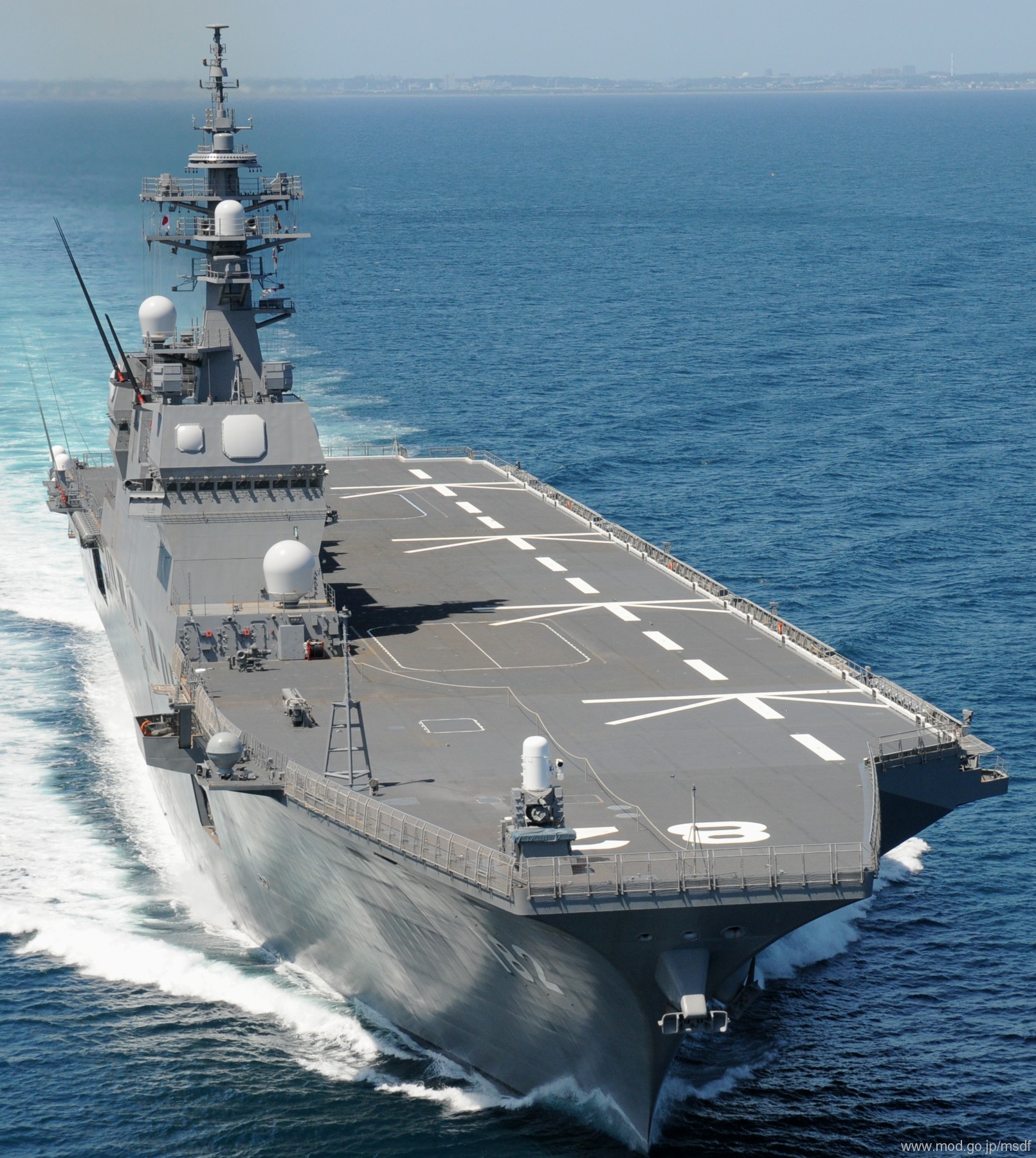 ddh-182 jds ise hyuga class helicopter destroyer japan maritime self defense force jmsdf 16