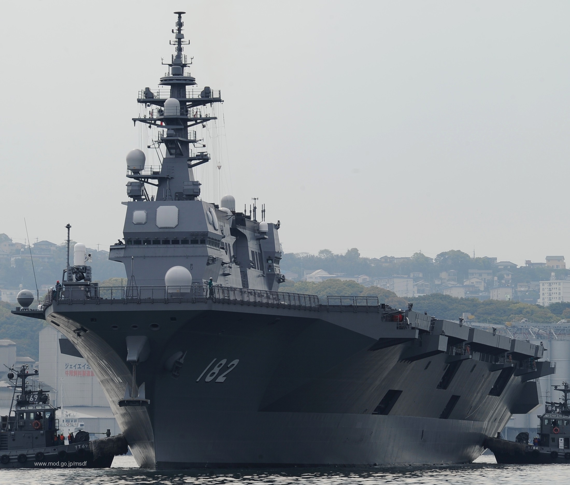ddh-182 jds ise hyuga class helicopter destroyer japan maritime self defense force jmsdf 18