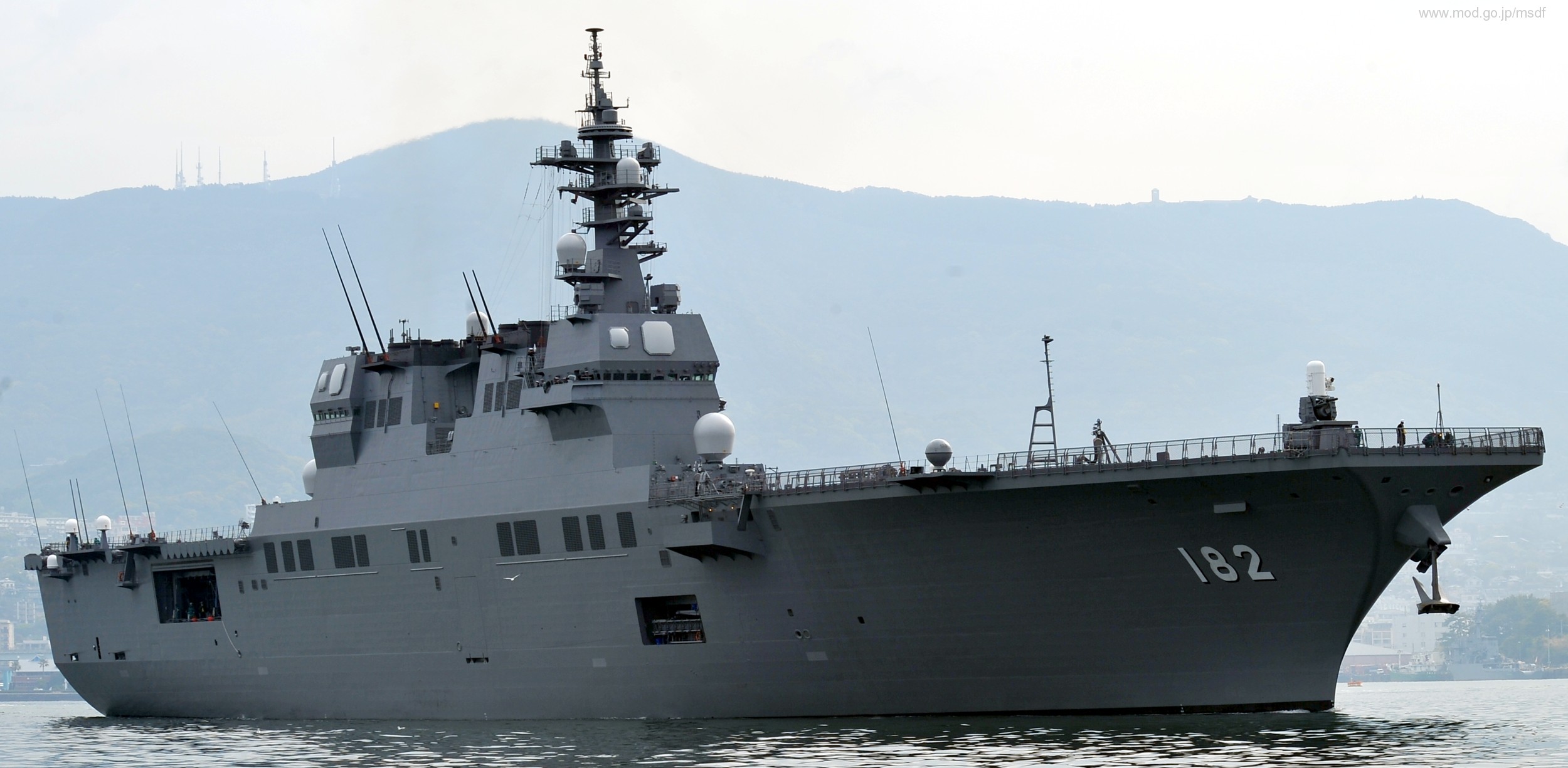 ddh-182 jds ise hyuga class helicopter destroyer japan maritime self defense force jmsdf 20
