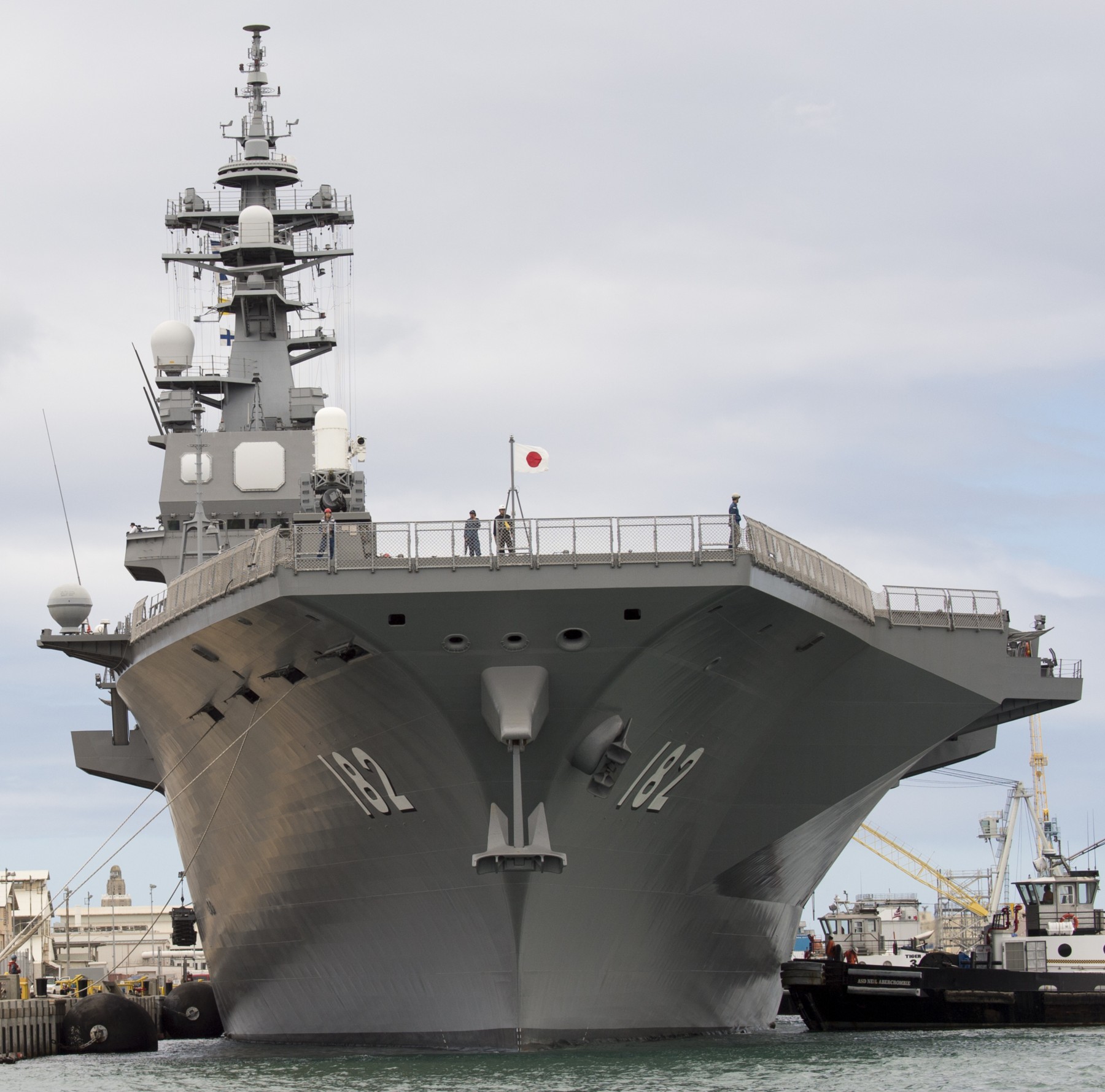 ddh-182 jds ise hyuga class helicopter destroyer japan maritime self defense force jmsdf 25