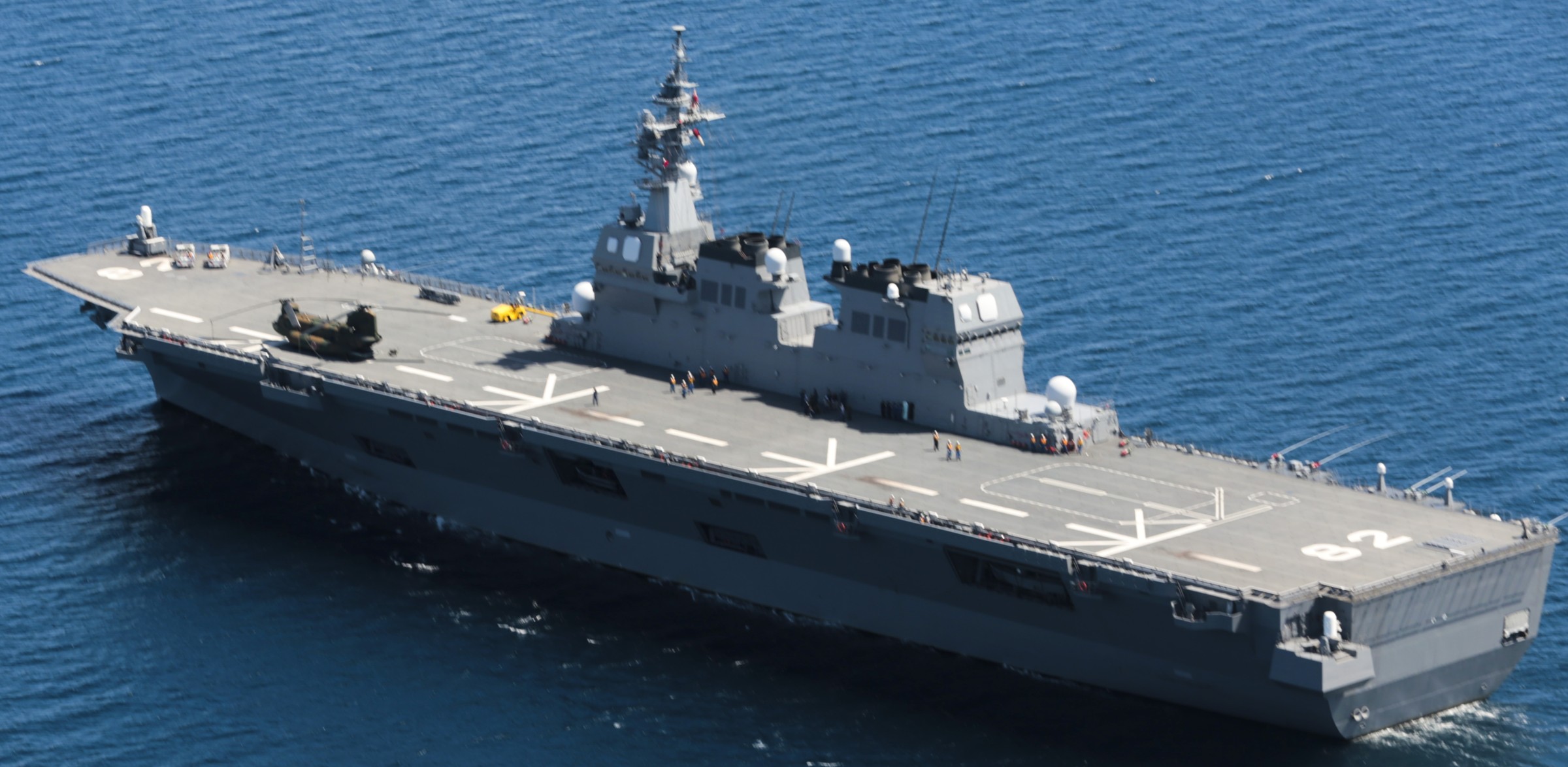 ddh-182 jds ise hyuga class helicopter destroyer japan maritime self defense force jmsdf 40