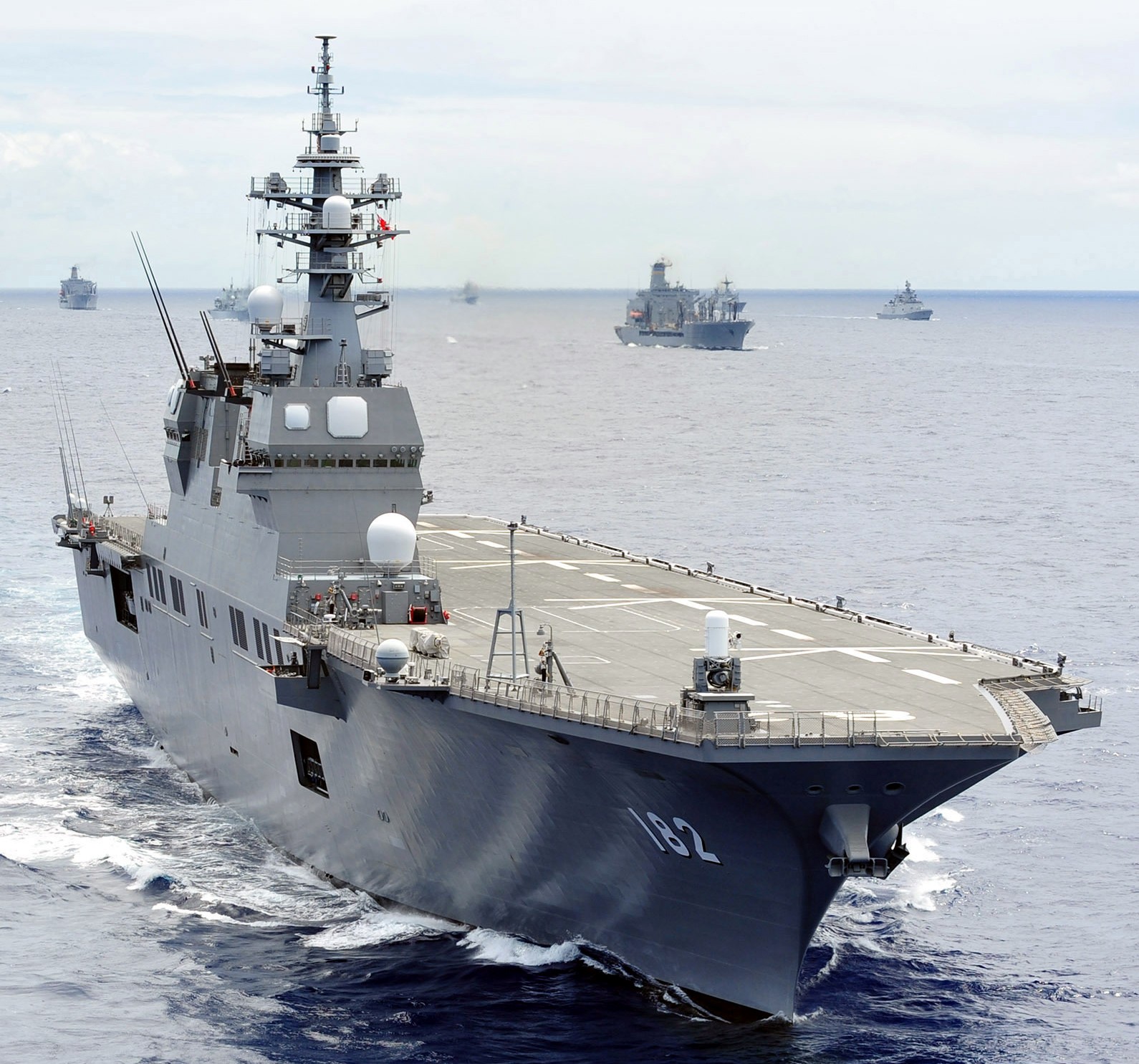 ddh-182 jds ise hyuga class helicopter destroyer japan maritime self defense force jmsdf 42