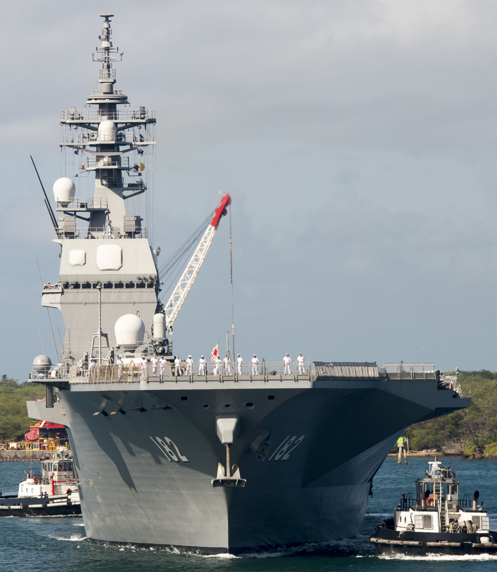 ddh-182 jds ise hyuga class helicopter destroyer japan maritime self defense force jmsdf 51