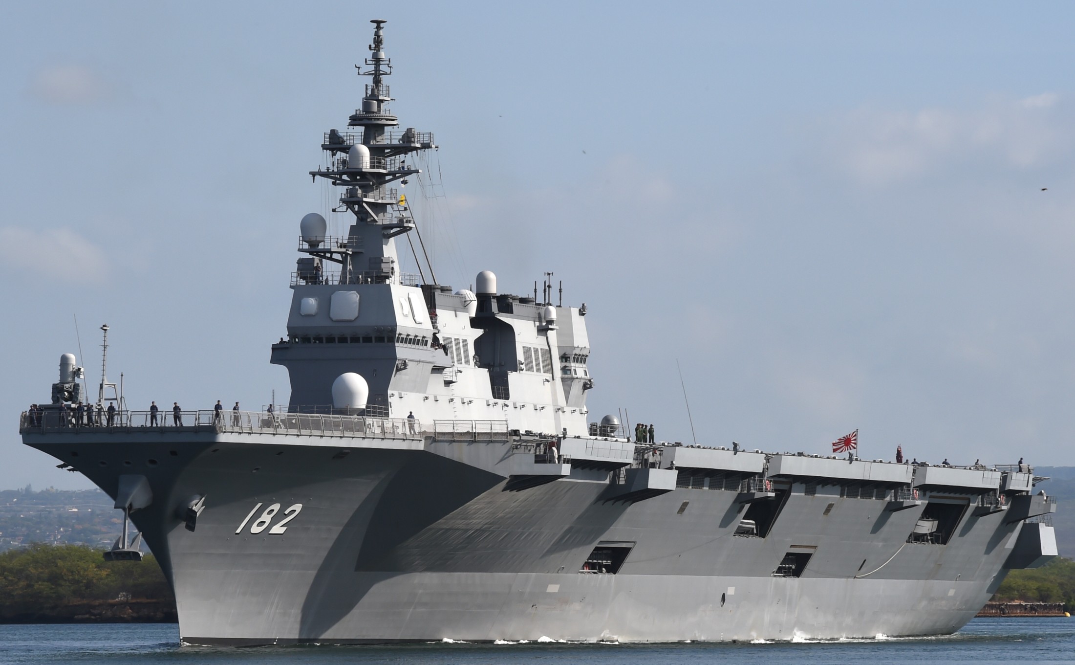 ddh-182 jds ise hyuga class helicopter destroyer japan maritime self defense force jmsdf 52
