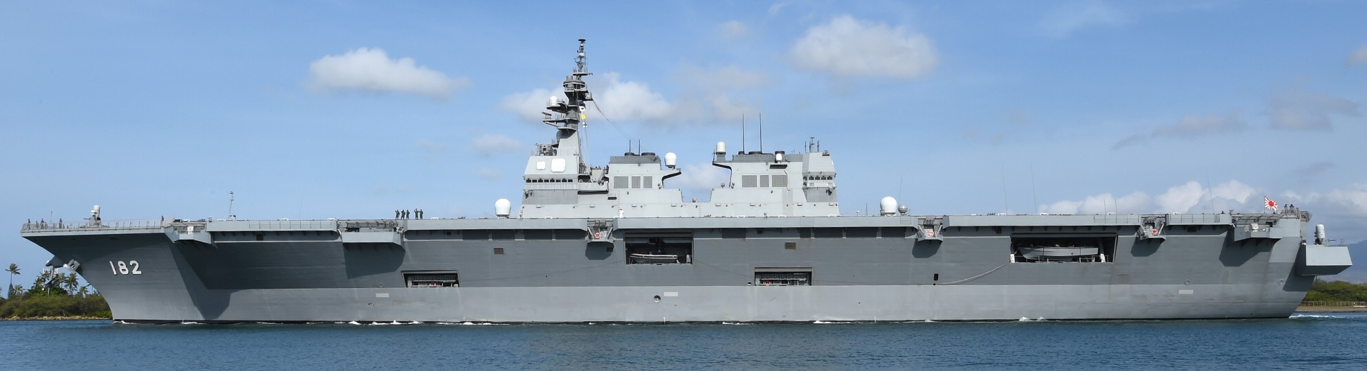 ddh-182 jds ise hyuga class helicopter destroyer japan maritime self defense force jmsdf 53