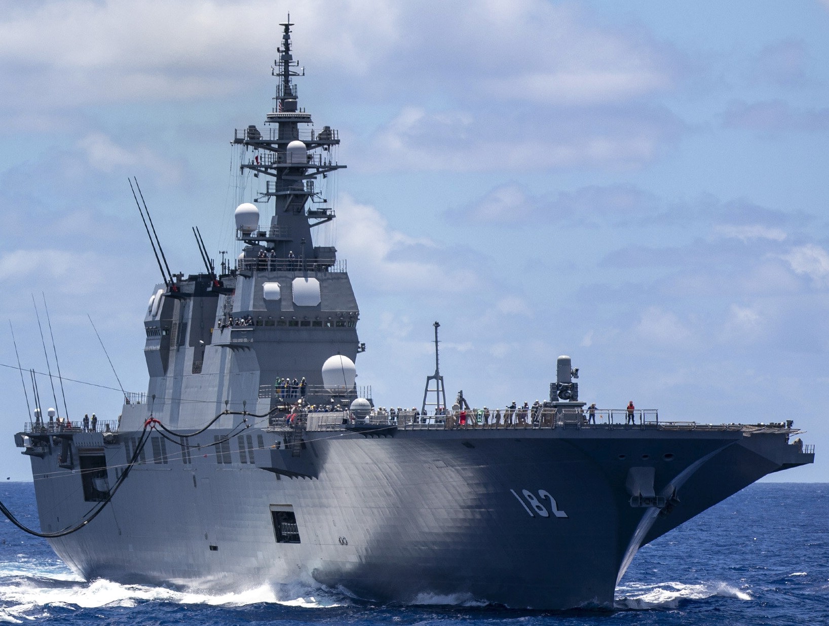 ddh-182 jds ise hyuga class helicopter destroyer japan maritime self defense force jmsdf 59