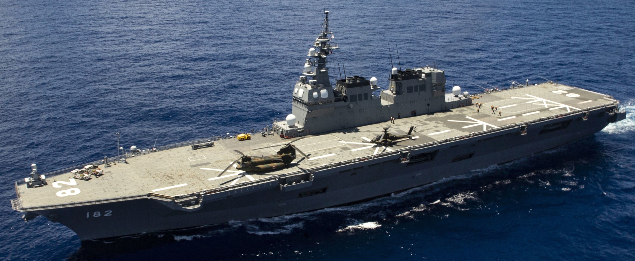 ddh-182 jds ise hyuga class helicopter destroyer japan maritime self defense force jmsdf 60