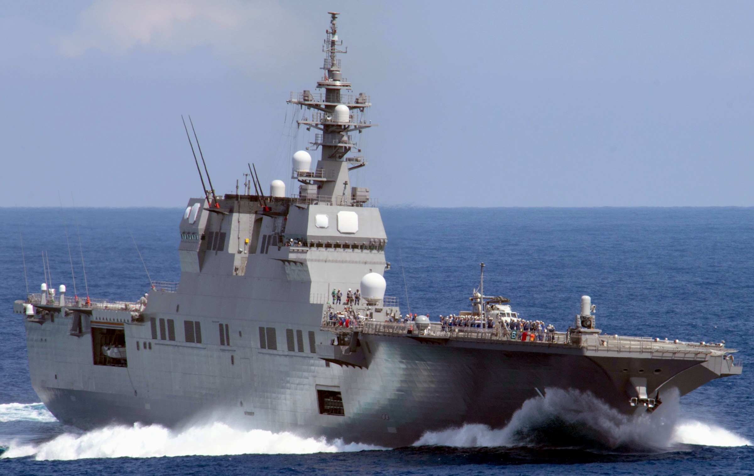 ddh-182 jds ise hyuga class helicopter destroyer japan maritime self defense force jmsdf 64