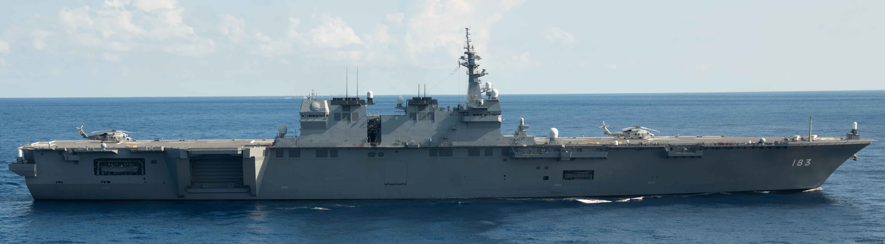 ddh-183 js izumo class helicopter destroyer japan maritime self defense force jmsdf 09