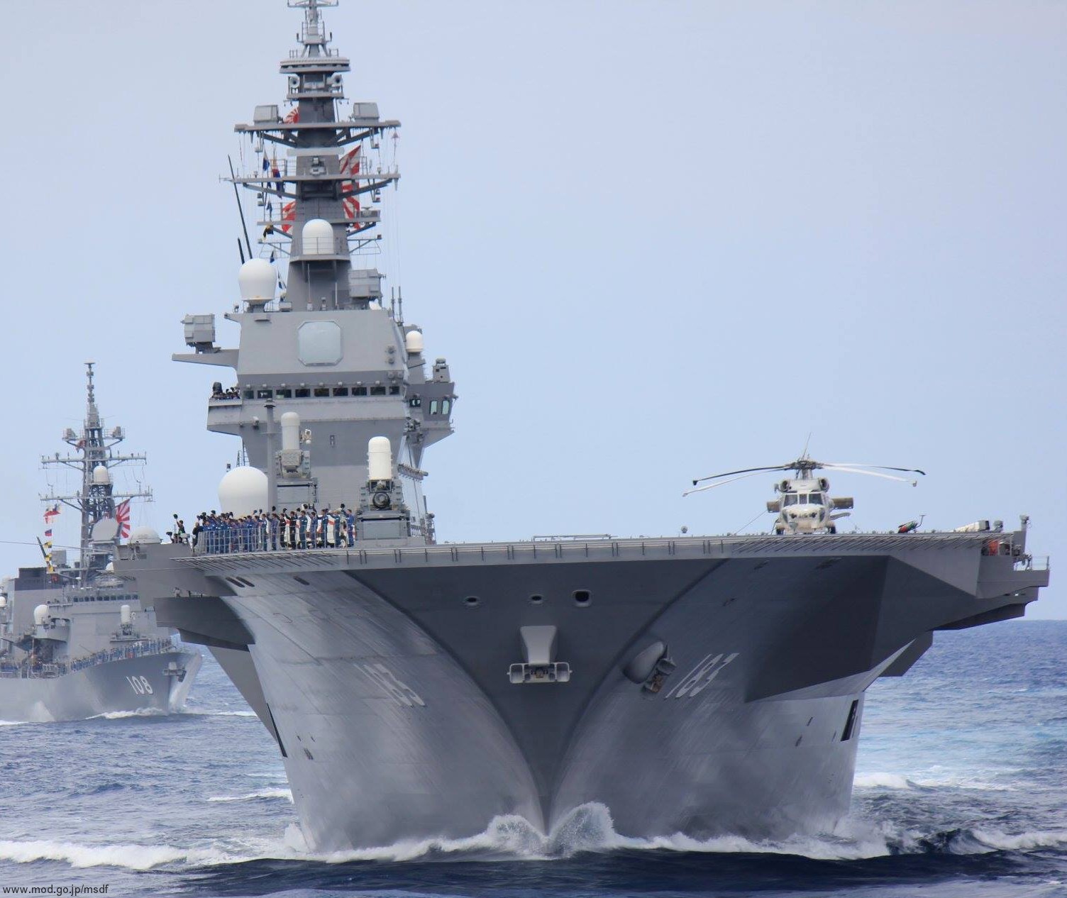 ddh-183 js izumo class helicopter destroyer japan maritime self defense force jmsdf 29