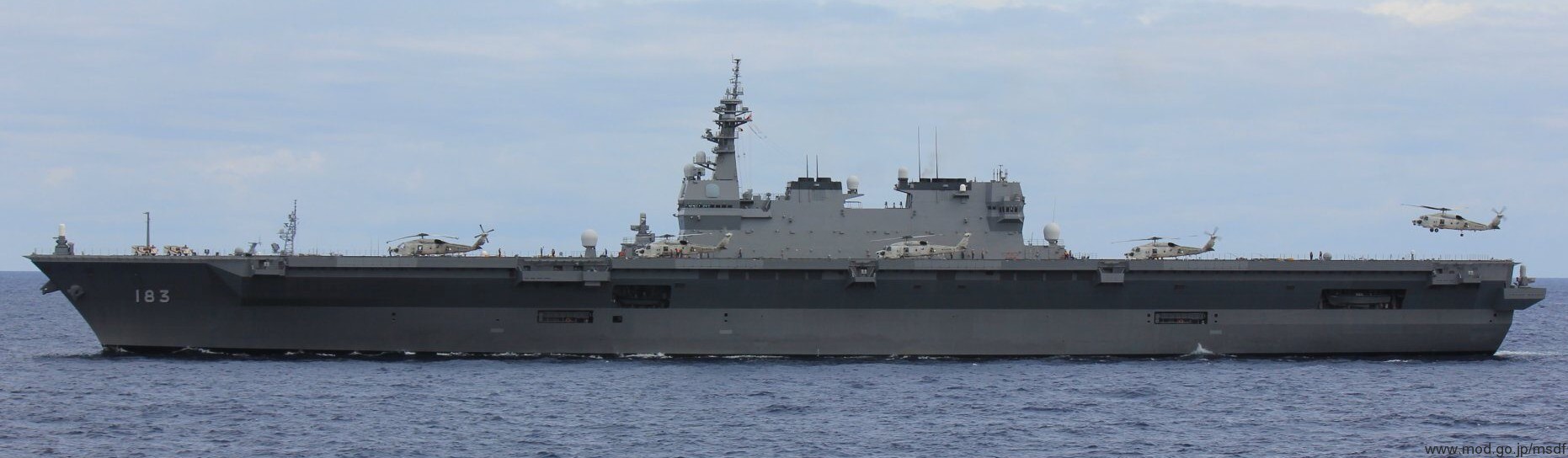ddh-183 js izumo class helicopter destroyer japan maritime self defense force jmsdf 30