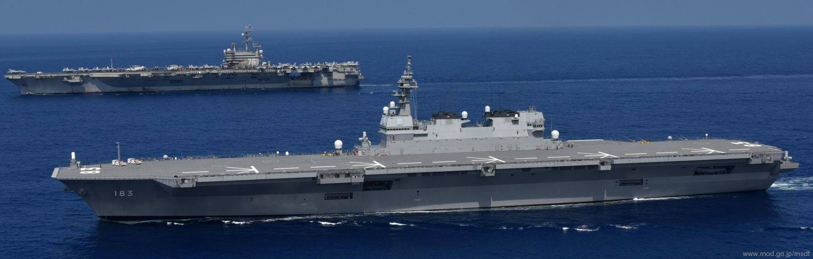 ddh-183 js izumo class helicopter destroyer japan maritime self defense force jmsdf 32