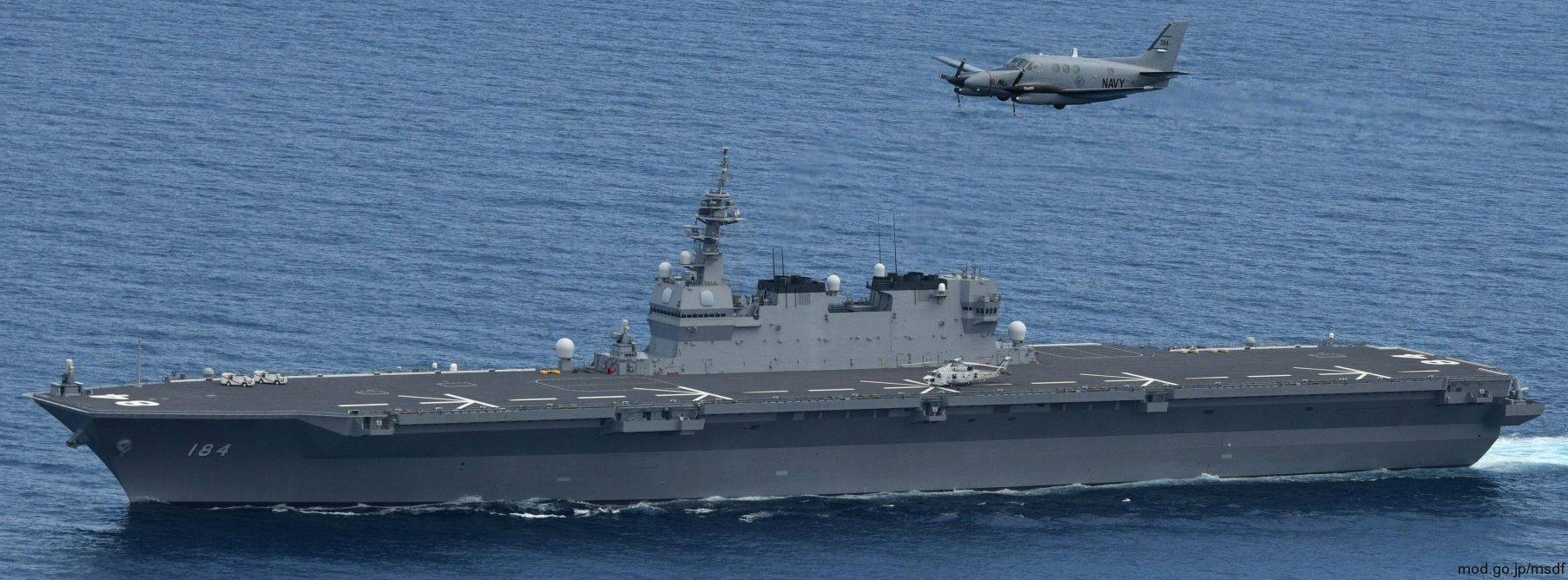 ddh-184 js kaga izumo class helicopter destroyer japan maritime self defense force jmsdf 12