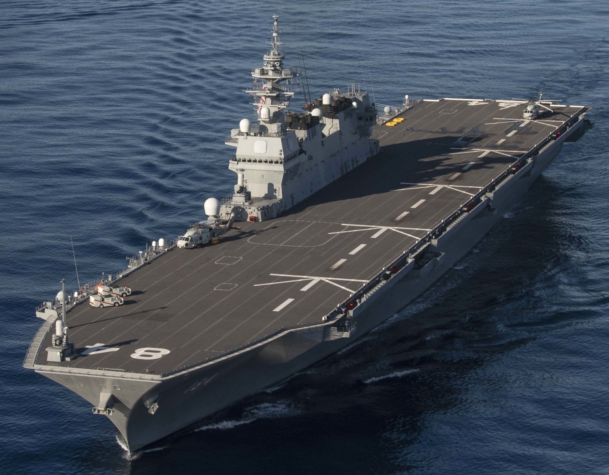 ddh-184 js kaga izumo class helicopter destroyer japan maritime self defense force jmsdf 14