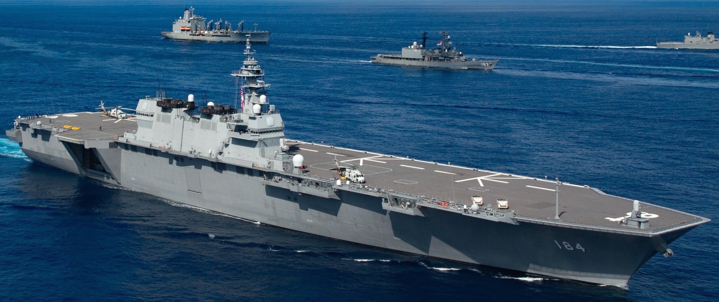 ddh-184 js kaga izumo class helicopter destroyer japan maritime self defense force jmsdf 17