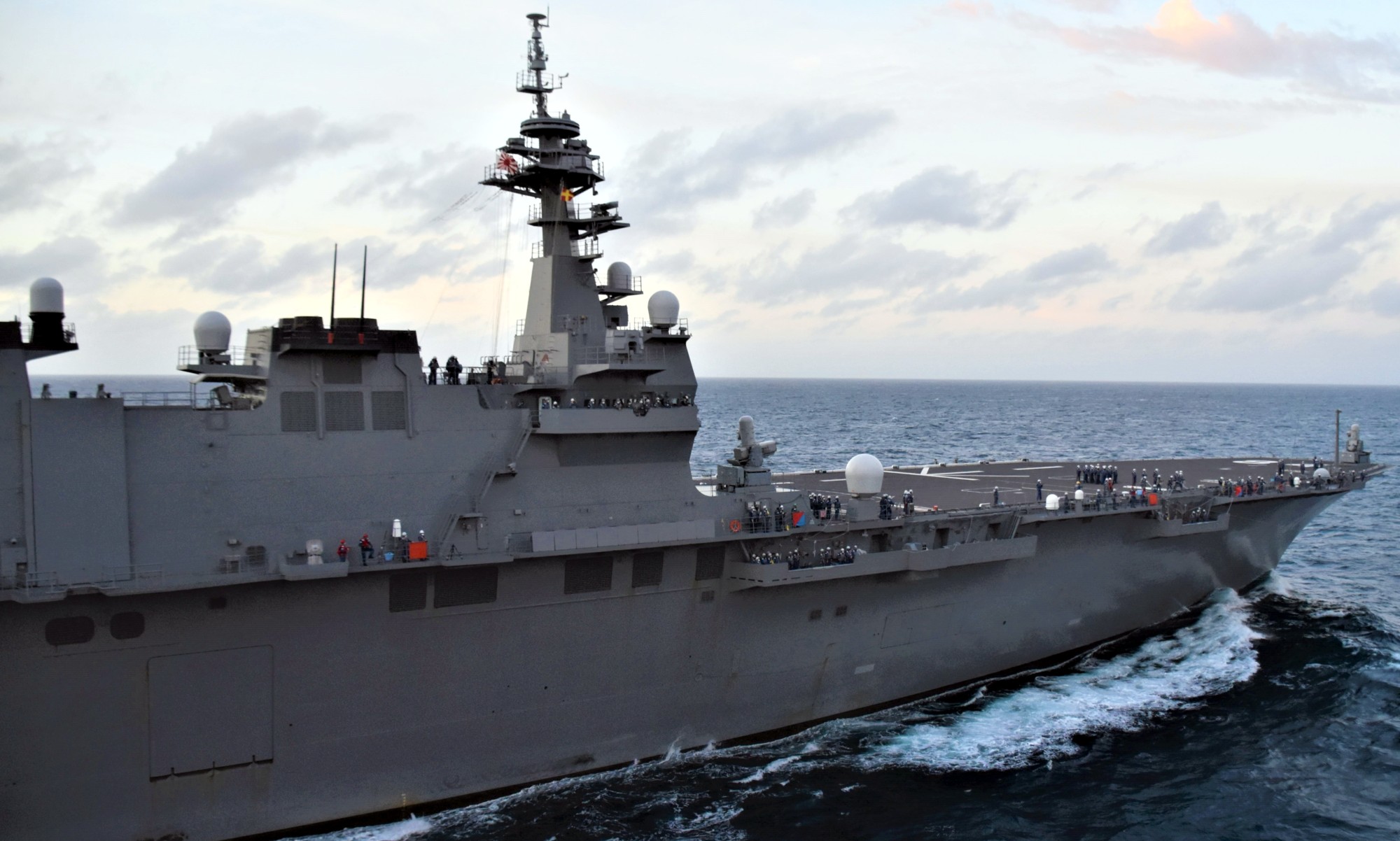 ddh-184 js kaga izumo class helicopter destroyer japan maritime self defense force jmsdf 24
